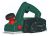 Cepilladora Electrica De Mano 3 1/4 82mm 600w Oaklandce4003 Color Verde Oscuro