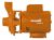 Bomba Centrífuga Centrífuga Siemens Mot0.50-2 0.5hp Color Naranja 60hz 127v