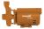 Bomba Centrífuga Centrífuga Siemens Mot1-2 1hp Color Naranja 127v
