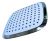 Regadera Plato Cuadrado 8 Antisarro Abs C Munich Munra-1200 Acabado Cromado Color Plateado