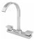 Mezcladora Fregadero Maneral Y Cuello Alto Plano Mf-1032