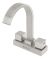 Mezcladora P/ Lavabo C/ Maneral T/ Cubo Cuello Plano Ml-1034