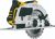 Sierra Circular 7 1/4 1400 W High Power Color Amarillo Frecuencia 60