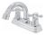 Mezcladora Para Lavabo Basic Munich Ml-0410b Color Plateado