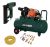 Compresor De Aire Electrico 1hp 108l+clav5/8+manguera15m+acc Color Verde Oscuro Fase Eléctrica Monofásica Frecuencia 60