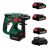 Taladro Rotativo 20v ~ +2 Baterias + Cargador