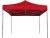 Carpa Toldo Lona 3x3 Plegable Reforzada Impermeable Rojo