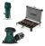 Lijadora Orbital + Recortadora 400w + Juego De Brocas Router Color Verde